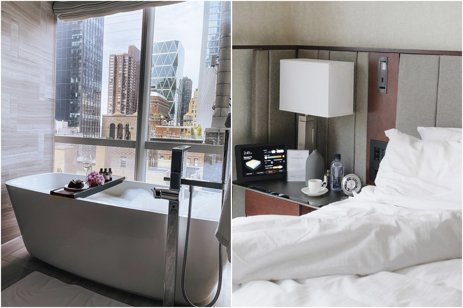 AROMAS E TECNOLOGIA -&ensp;Cama restauradora e &oacute;leos de banho: receita do Sleep Suite do Park Hyatt, de Nova York -