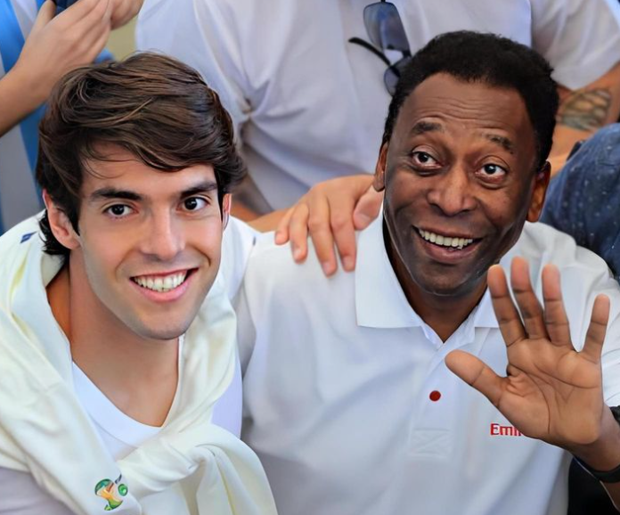 Kaká se irrita com críticas por ausência no velório de Pelé