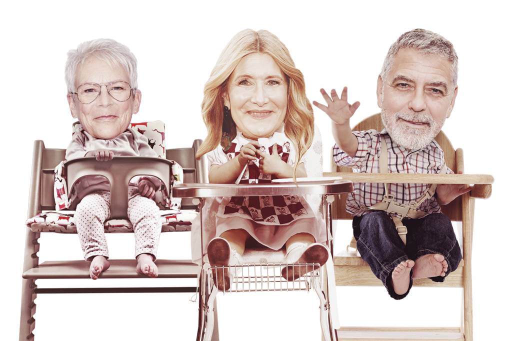 arte-bebes-2-flet VETERANOS - Jamie Lee Curtis, Laura Dern e George Clooney: herdeiros de celebridades que provaram sua força — e até conseguiram superar os pais -