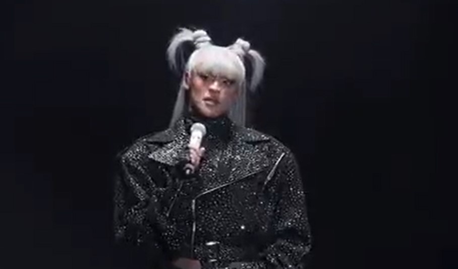 A cantora Pabllo Vittar durante o Festival do Futuro, em Brasília