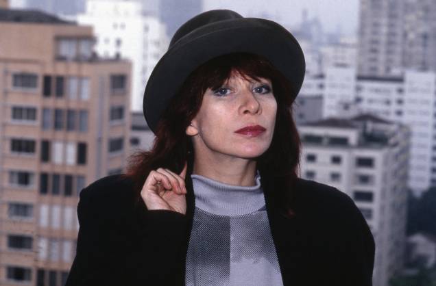 A cantora Rita Lee, em 1985 - A cantora Rita Lee, em 1985 -