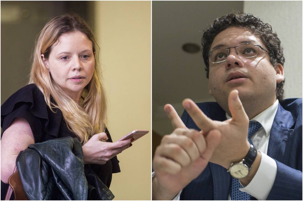DANIELLE-DYTZ-CUNHA-FILHA-2016-120161109_0124.jpg MENSAGENS - Danielle Cunha e Nythalmar: a deputada federal atribui ao advogado o “vazamento de provas” de operação -