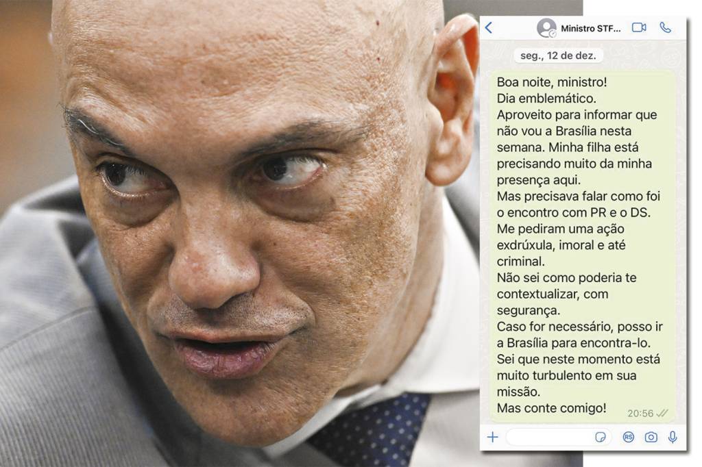 GettyImages-1242830870.jpg ALVO - Moraes: revelada por VEJA, proposta “esdrúxula e imoral” para gravar o ministro complicou ainda mais a situação de Bolsonaro na Justiça -