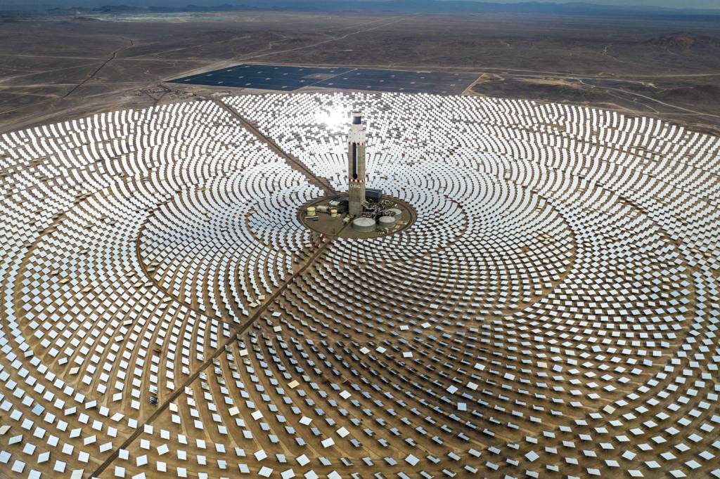 GettyImages-1419102879.jpg AQUECIDO - Fazenda solar no Chile: o planeta vem ampliando o uso de fontes renováveis -