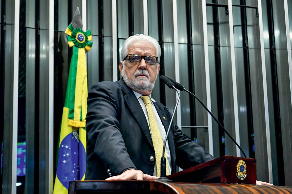 Plenário do Senado MISSÃO - Jaques Wagner, líder de Lula no Senado: o Planalto não quer saber de CPI -