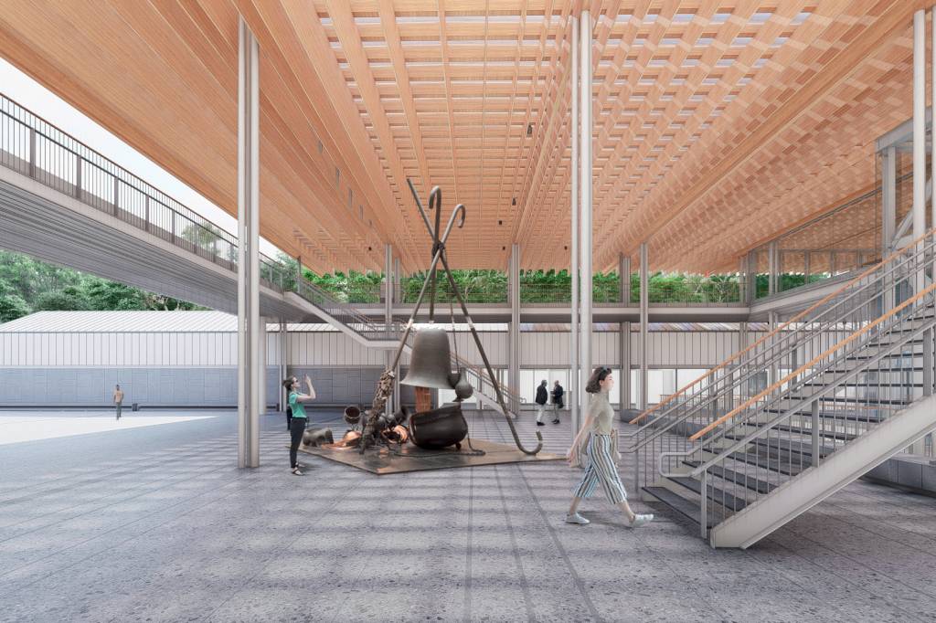 MUSEU – PINA CONTEMPORANEA – SAO PAULO projeto b.jpg PINACOTECA CONTEMPORÂNEA - Dedicado à produção artística atual, o novo prédio foi pensado para ser integrado ao Parque da Luz e aos bairros do Bom Retiro e da Luz, no centro da capital paulista -