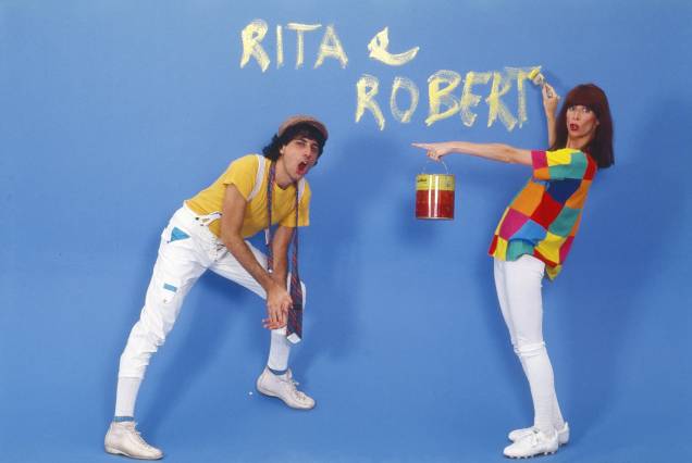 Roberto de Carvalho e Rita Lee, em 1983 - Roberto de Carvalho e Rita Lee, em 1983 -