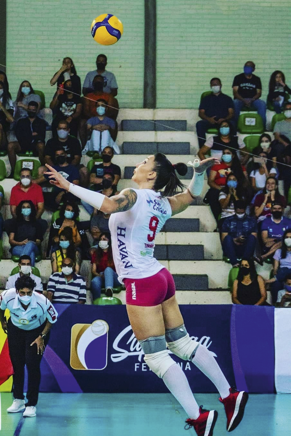 TIFFANY-VOLEI-1-copy.jpg DESAFIO - Tiffany Abreu: incômodo nas quadras com o excesso de pontos -