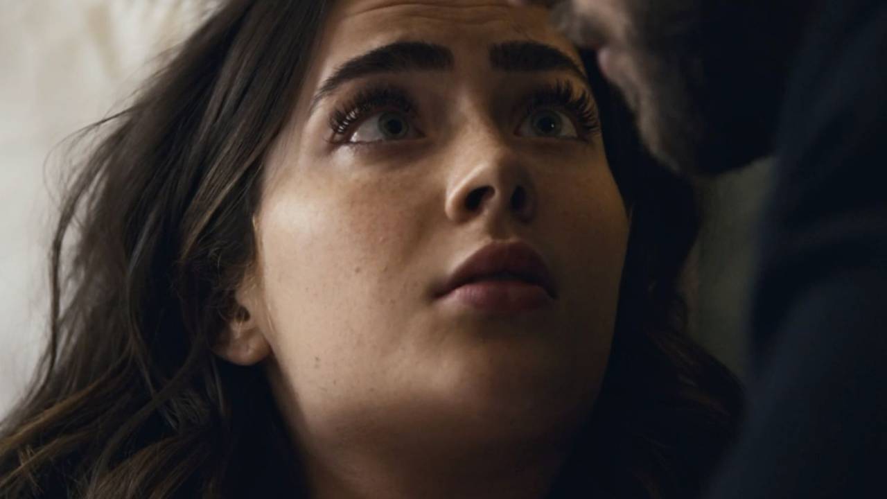 Jade Picon em cena de 'Travessia', novela das 9 da Globo