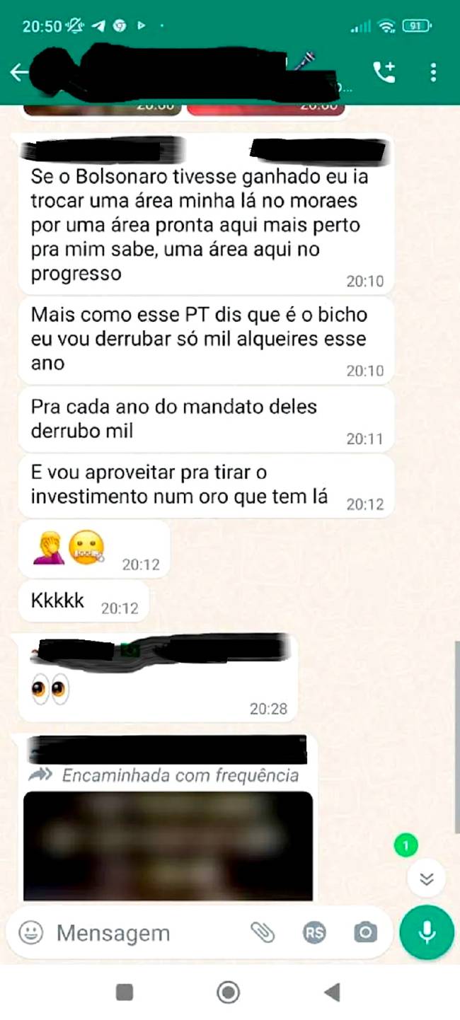 Governo tem motivos para interpretar como sabotagem, ou mesmo revanche política, pelo menos uma parte dessa antecipação do desmatamento —