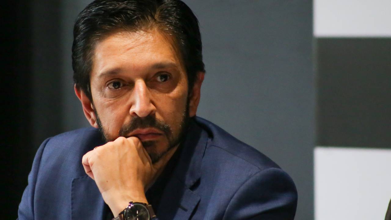 O prefeito de São Paulo, Ricardo Nunes -