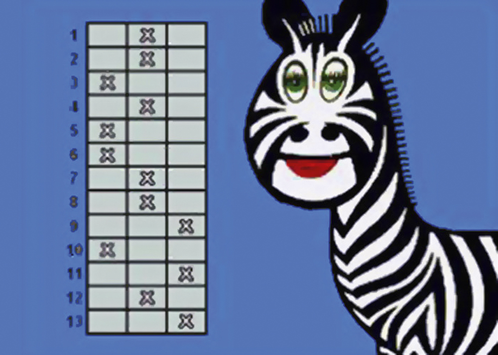 LOTERIA-ZEBRINHA-1.jpg DEU ZEBRA - Divulgação dos jogos da Loteca: escândalo milionário nos anos 80