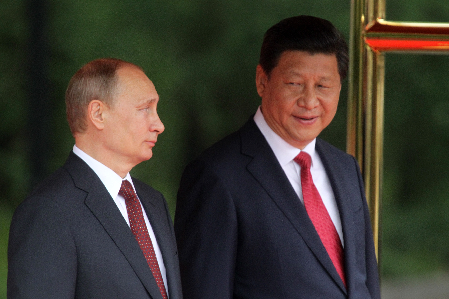 Vladimir Putin e Xi Jinping