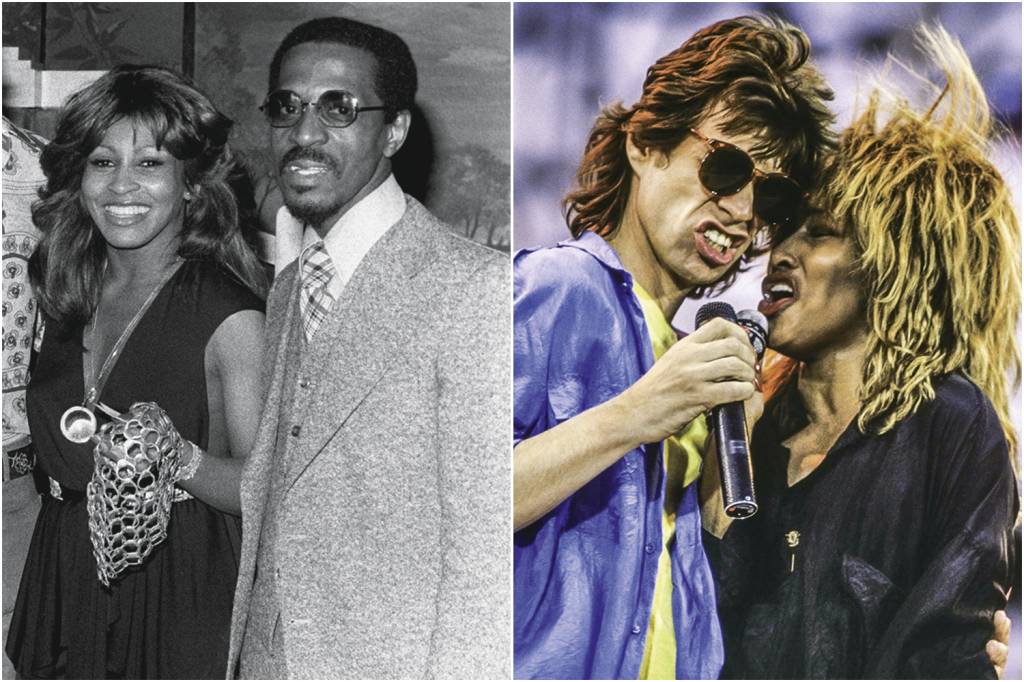 ITT85_3-14a_1974_Gruen-scaled.jpg FAMA E TORTURA - À esq., em foto de Gruen com o ex abusivo Ike; acima, com Mick Jagger: voz extraordinária