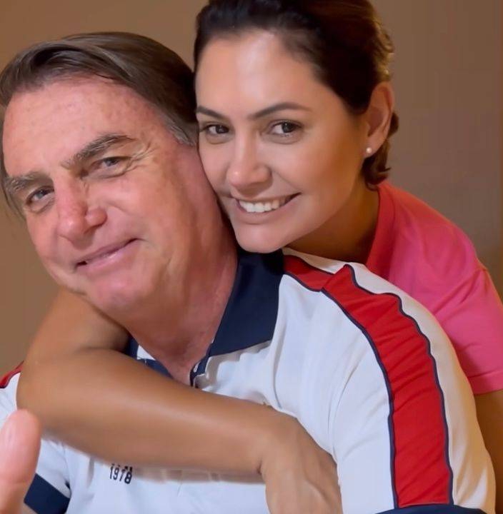 Jair e Michelle Bolsonaro
