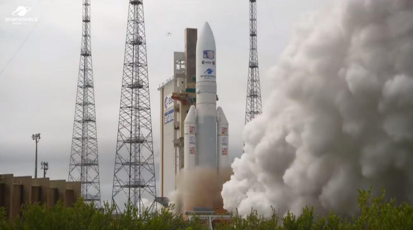 Após adiamento, Agência Espacial Europeia lança sonda para Júpiter