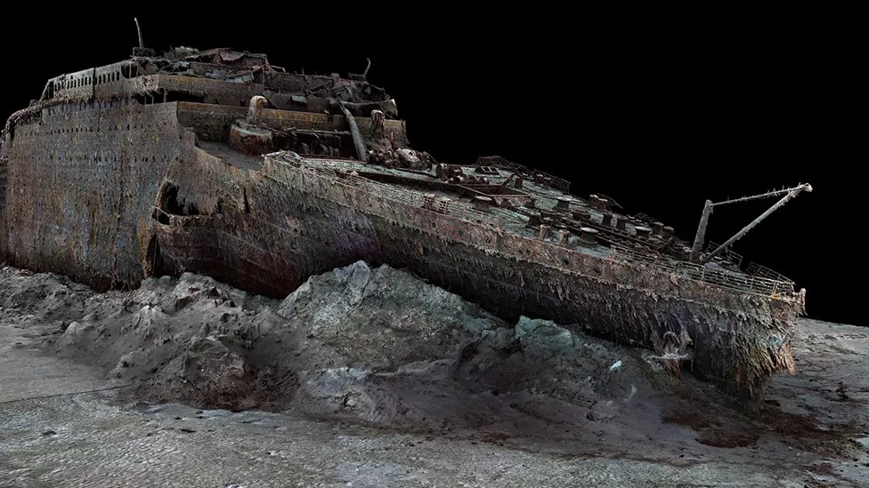 Varredura dos destroços do Titanic revelam detalhes inéditos do naufrágio