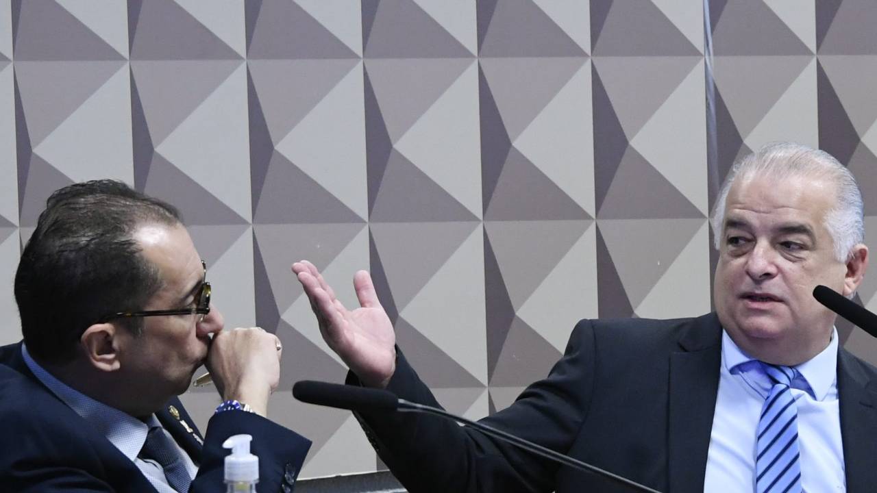 Jorge Kajuru e Márcio França