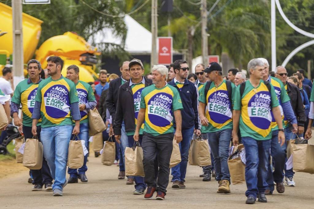 AGROBRASILIA-2019-02.jpg REDUTO ELEITORAL - Marcha de homens do campo: base bastante sólida de apoio ao ex-presidente