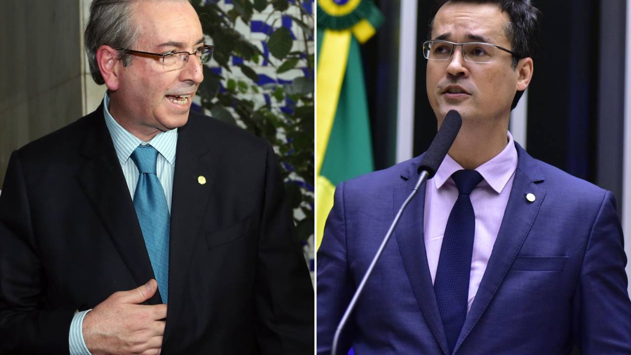 Eduardo Cunha e Deltan Dallagnol