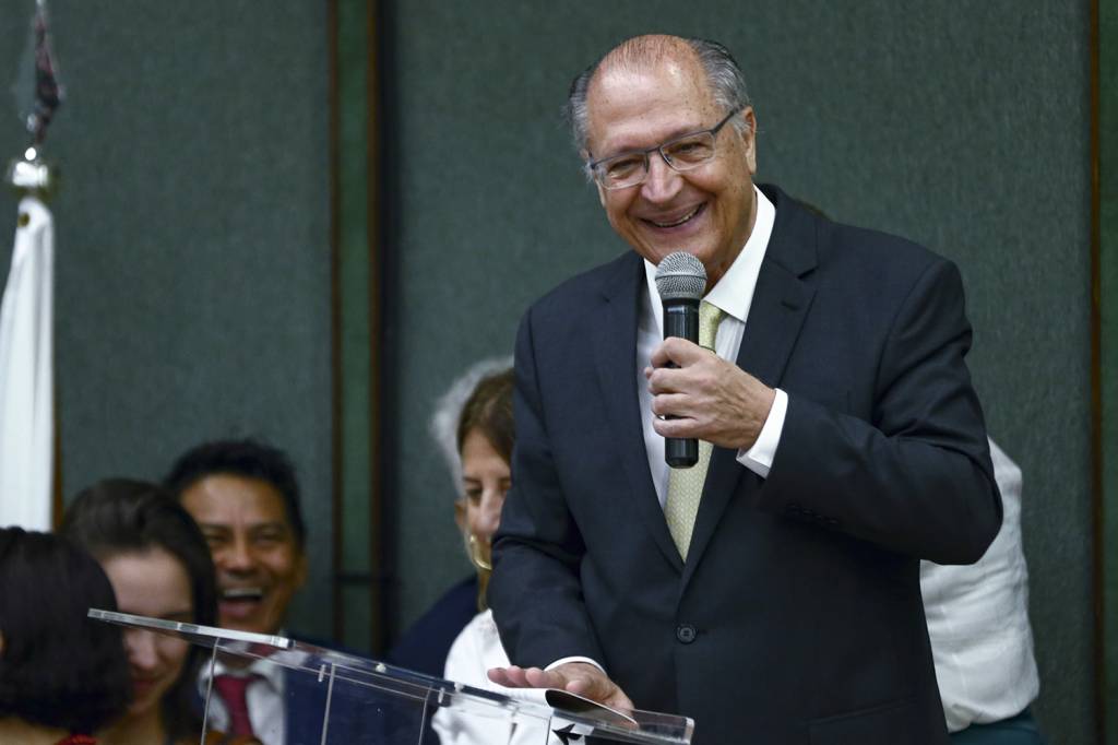 GERALDO-ALCKMIN-2023-03.jpg EQUIPE - Geraldo Alckmin: com boa sintonia com Haddad, vice defendeu o governo junto ao setor produtivo