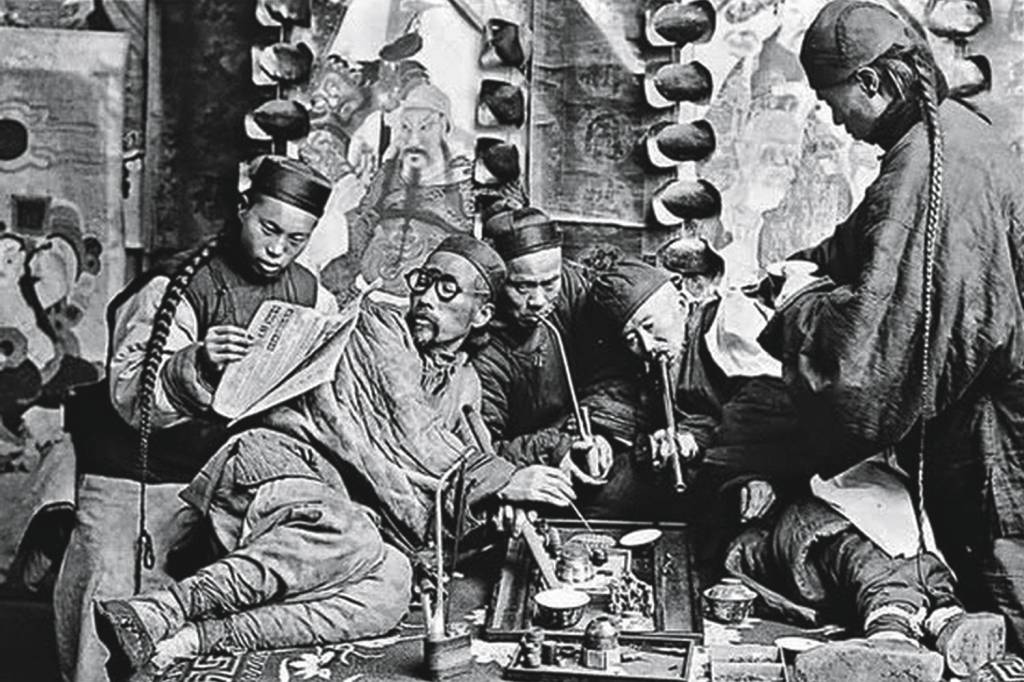 GettyImages-1354441603.jpg GUERRA DO ÓPIO - Entre o vício e o lucro: conflito opôs chineses e britânicos