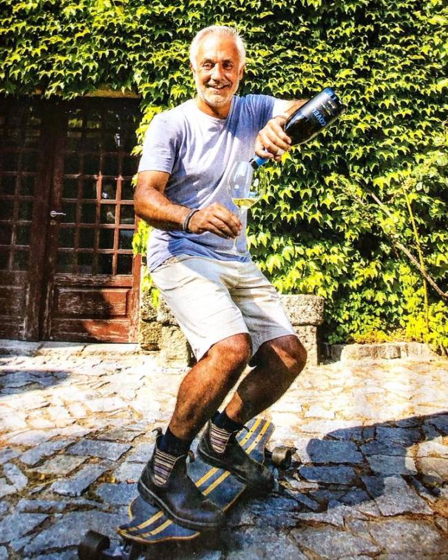 O enólogo português Rui Cunha, responsável pelos vinhos da Quinta da Covela -