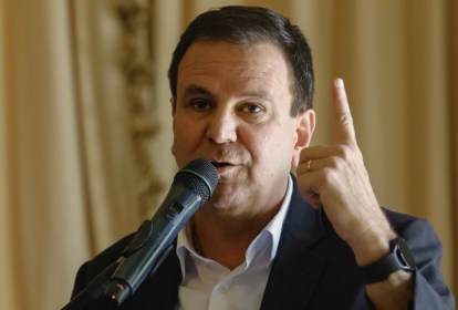 O prefeito do Rio de Janeiro, Eduardo Paes