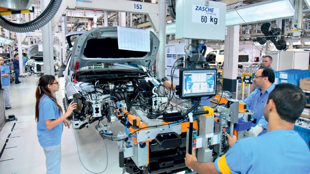 FABRICA VW.png PRODUÇÃO - Fábrica da Volkswagen em São Bernardo: atenção nos utilitários