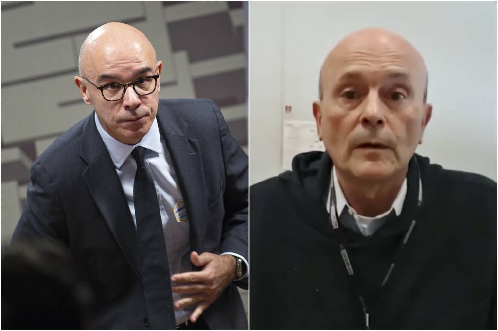 GettyImages-1249688076.jpg LIDERANÇA - Os ex-CEOs Sergio Rial (à esq.), que ficou só nove dias no cargo, e Miguel Gutierrez: na mira da CVM