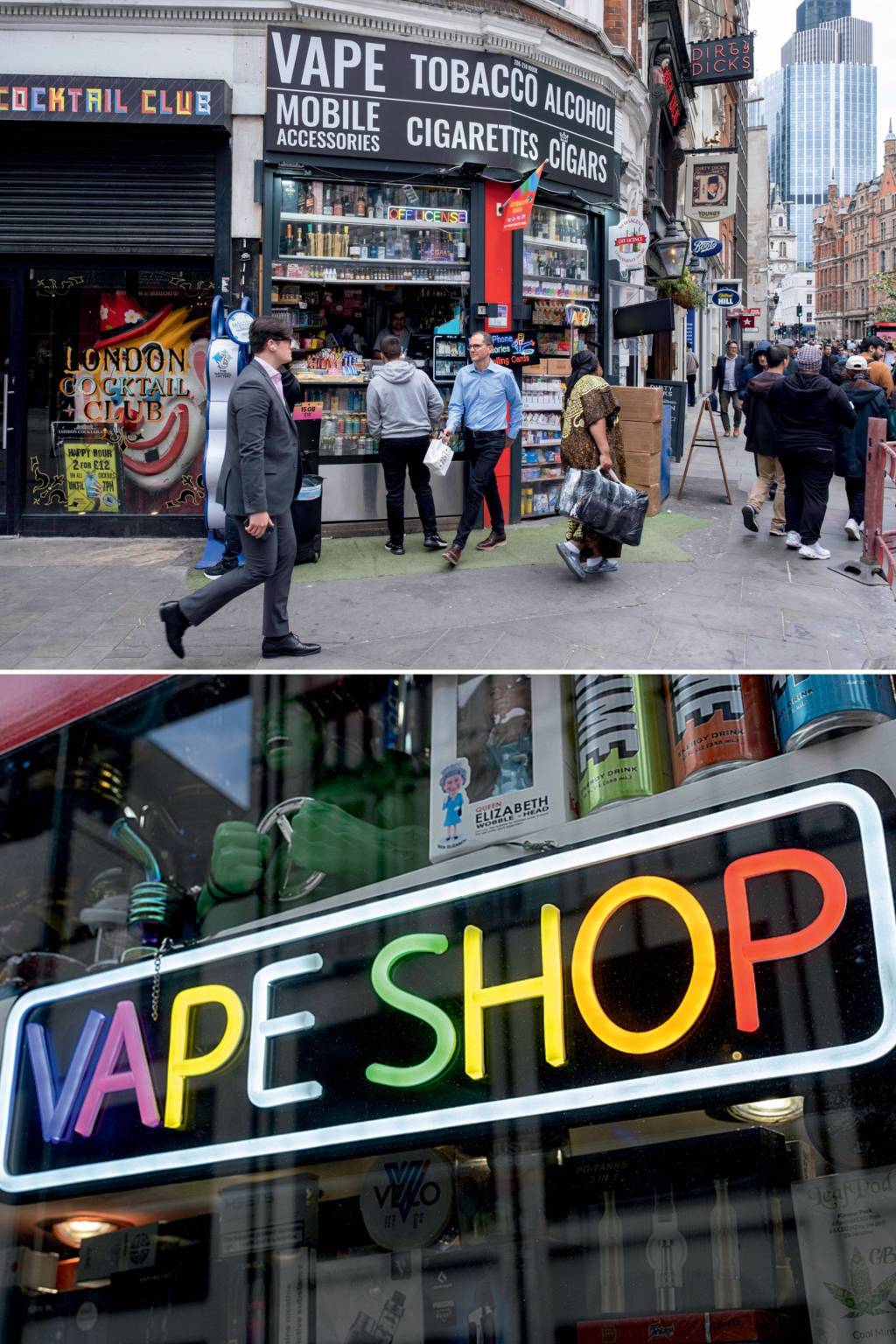 VAPE LIBERADO - Reino Unido: dispositivos eletrônicos para fumar não encontram restrições e podem ser utilizados para ajudar a largar o tabagismo