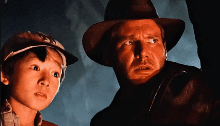 indiana2 Harrison Ford e Ke Huy Quan em 'Indiana Jones e o Templo da Perdição'