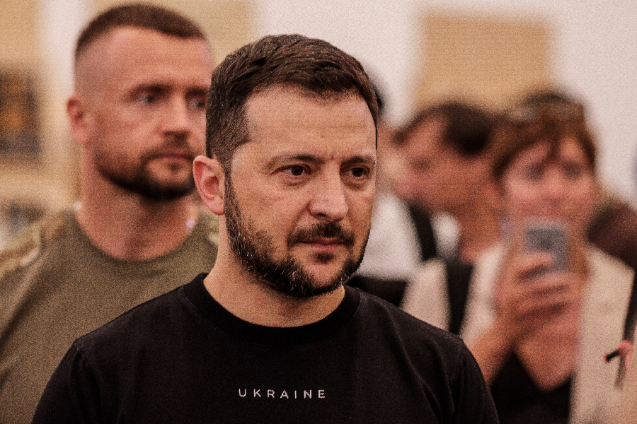 Volodymyr Zelensky, presidente da Ucrânia //