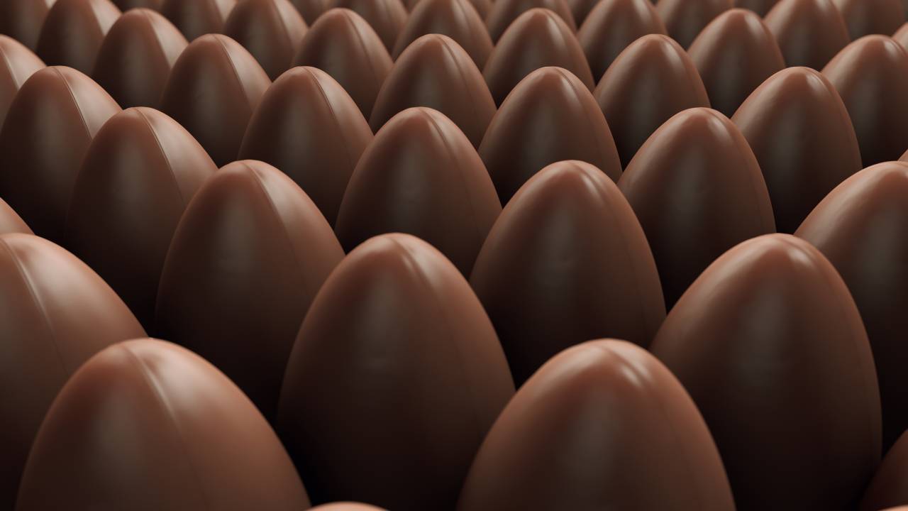 Ovos de chocolate