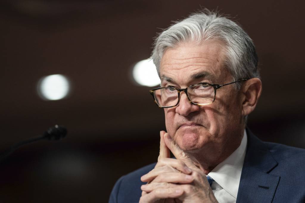 GettyImages-1236920194.jpg CRISE A CAMINHO - Powell, do Fed: “Recessão certamente é possível”