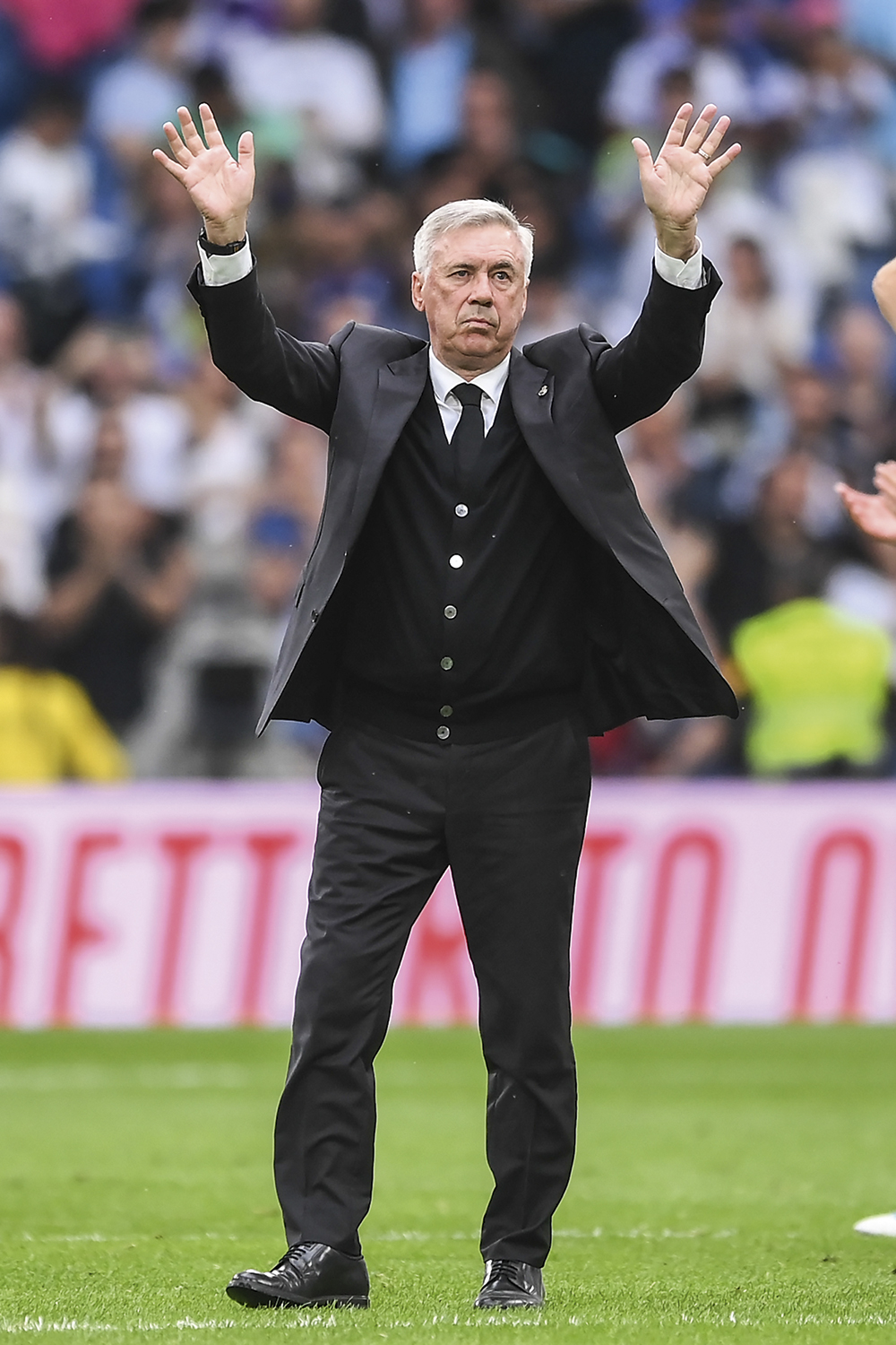 GettyImages-1495954267.jpg DIFÍCIL - Carlo Ancelotti, hoje no Real Madrid: antes de 2024, nada feito