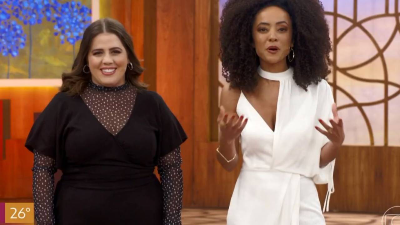 Tati Machado e Valéria Almeida, apresentadoras substitutas do 'Encontro com Patrícia Poeta', da Globo