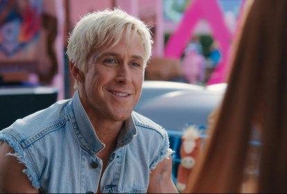 Ryan Gosling como Ken, o namorado desprezado de Barbie