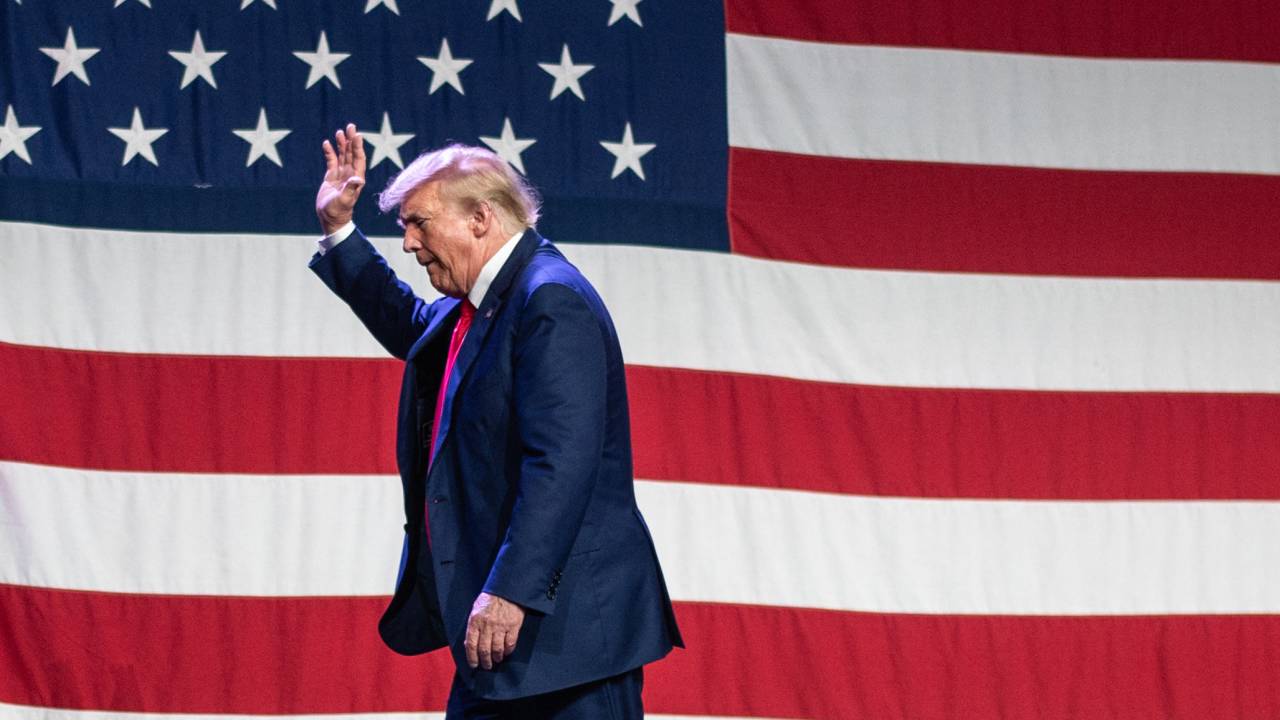 O ex-presidente dos Estados Unidos Donald Trump. 29/07/2023
