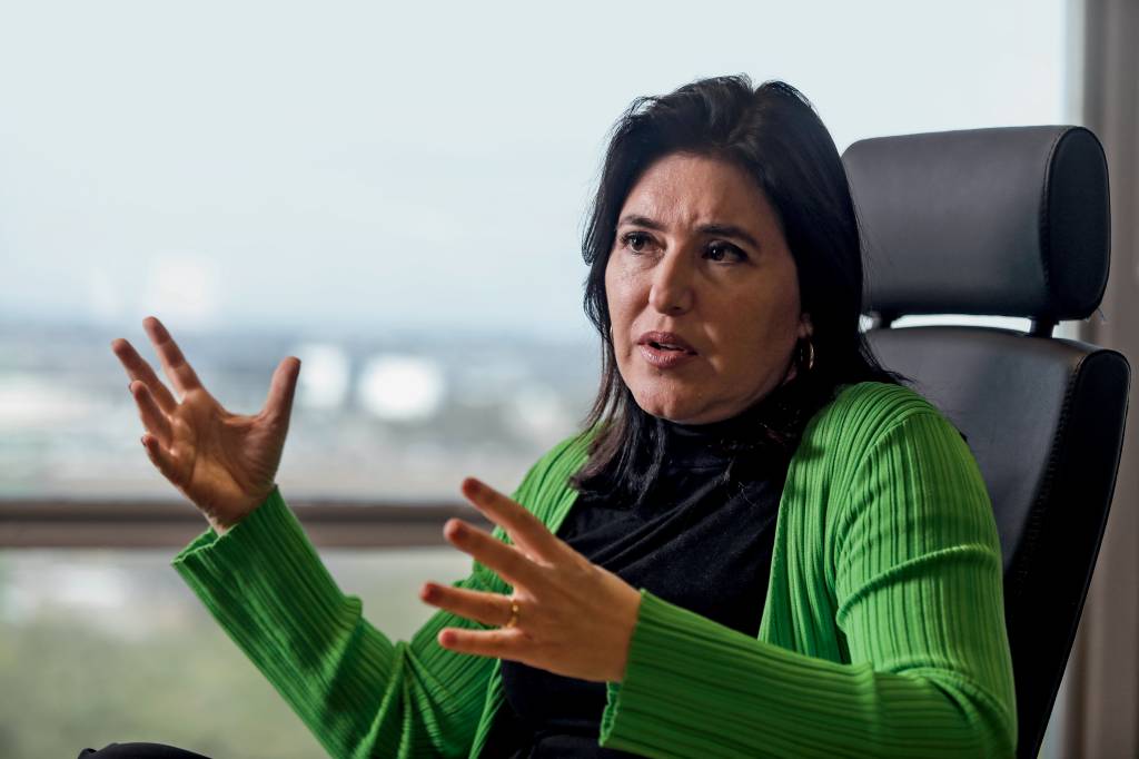 DF, 27/07/2023 – Simone Tebet / Entrevista DESAFIO - Tebet: para a ministra, só a reforma tributária será capaz de fazer o Brasil crescer de forma sustentável