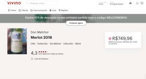 vinhochileno vinho