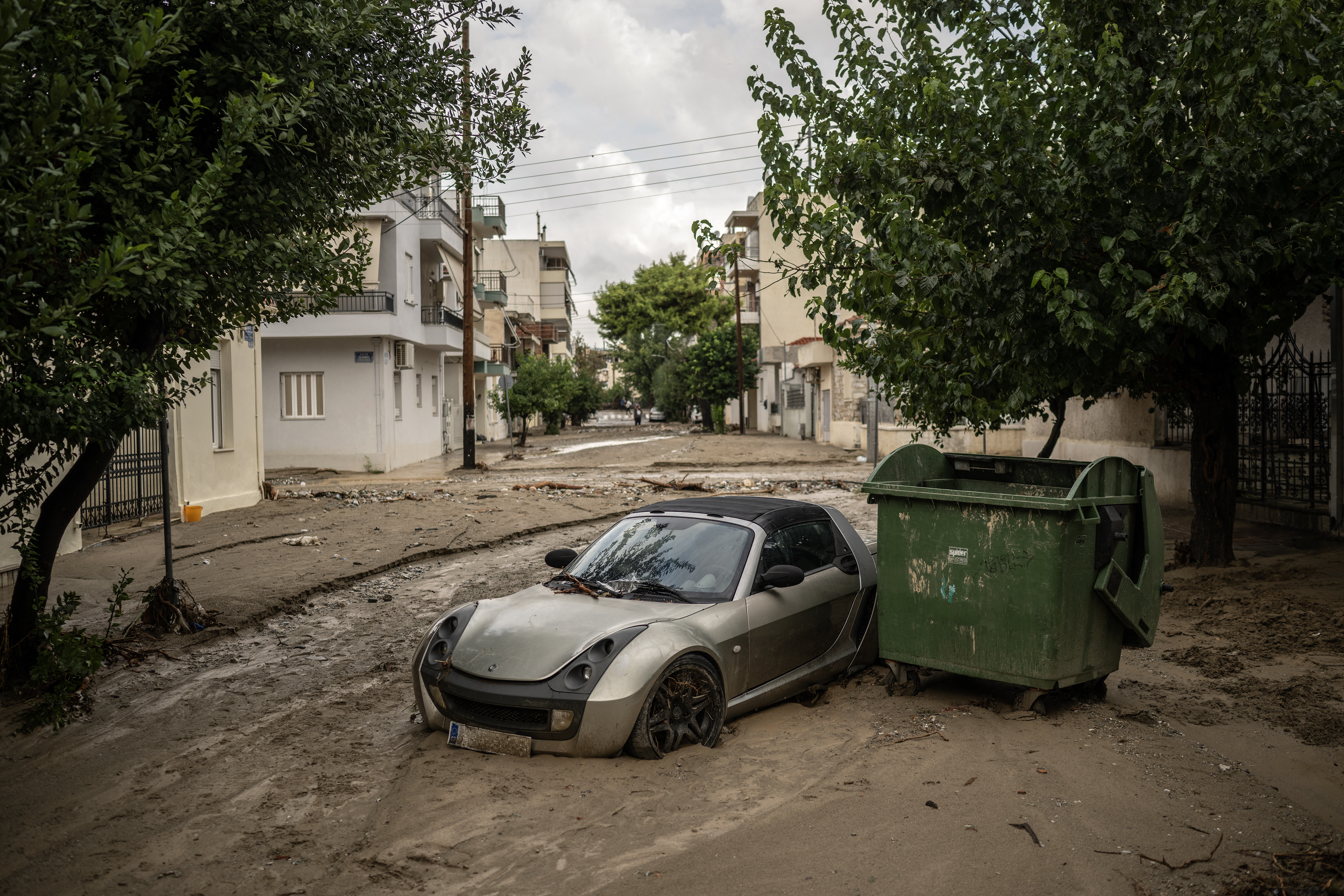 Grécia enfrenta novas inundações pouco depois de tempestade devastadora