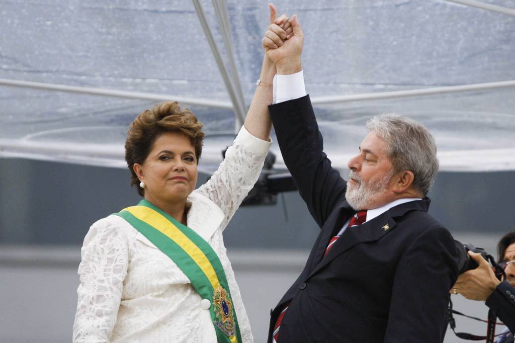 3-DUPLA-2-DILMA—LULA-2023-09-06-17-13-46.jpg ESCOLHIDA - Dilma Rousseff: ex-ministra da Casa Civil sucedeu a Lula em 2011