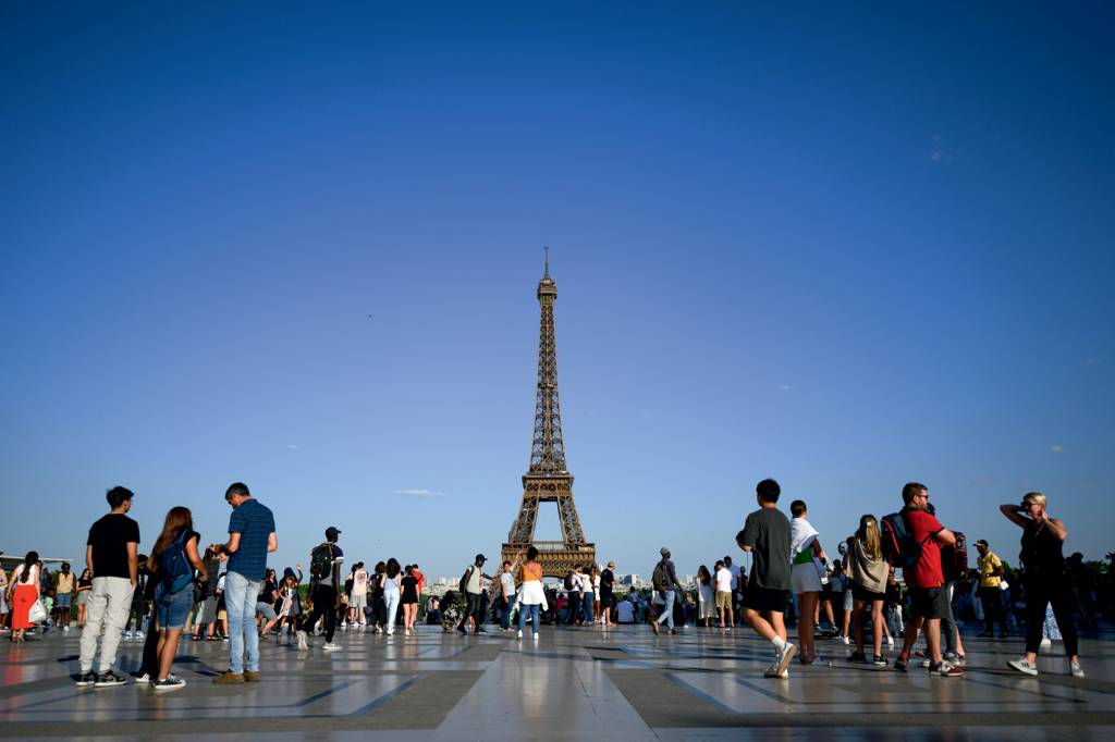 Paris Ahead Of the 2024 Summer Olympics ATRAÇÃO - Torre Eiffel, em Paris: os Jogos Olímpicos de 2024 como ímã