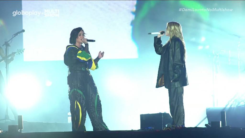 A gritaria entre Luisa Sonza e Demi Lovato no The Town