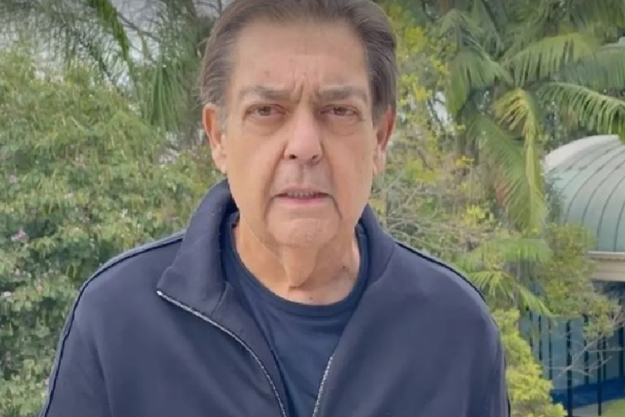 Faustão grava vídeo após receber alta de uma das internações
