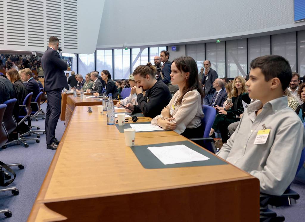 FRANCE-ENVIRONMENT-CLIMATE-JUSTICE-EU NA CORTE - Tribunal Europeu dos Direitos Humanos, na França: tentativa de acerto de contas pelas vias legais