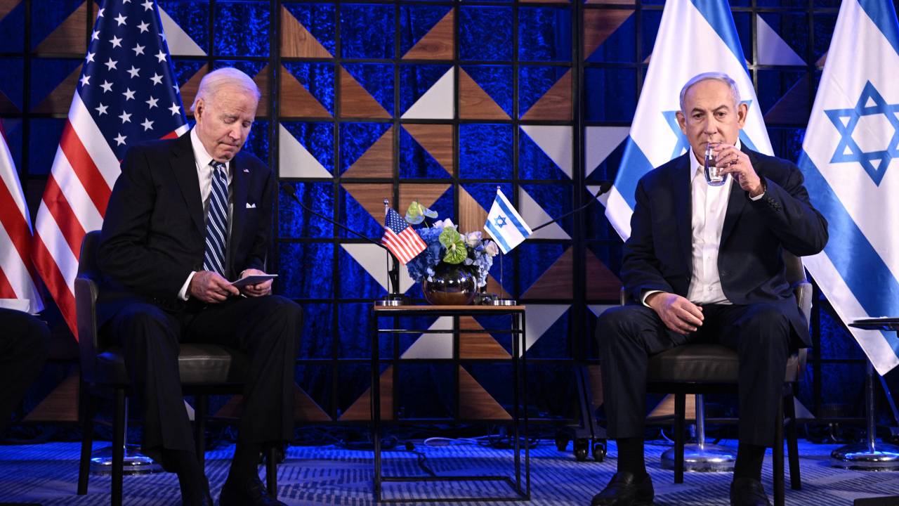 Joe Biden e Benjamin Netanyahu