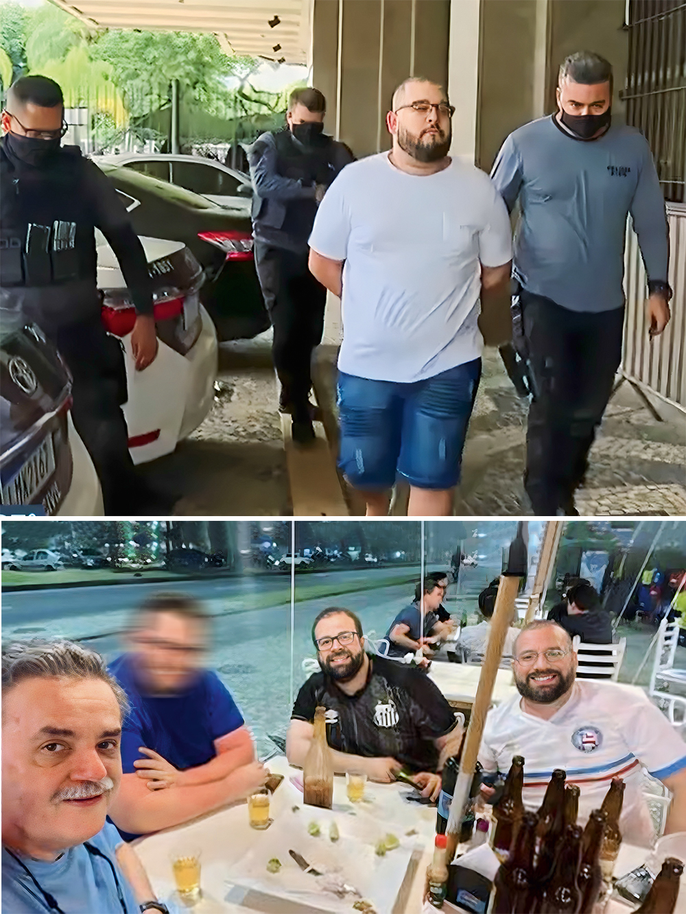 2a-D-TYLON-PRESO-2485.JPG SEMELHANÇA FATAL - Taillon (acima), o verdadeiro alvo, foi confundido com o médico Perseu (abaixo): execução em meio a um duelo de gangues