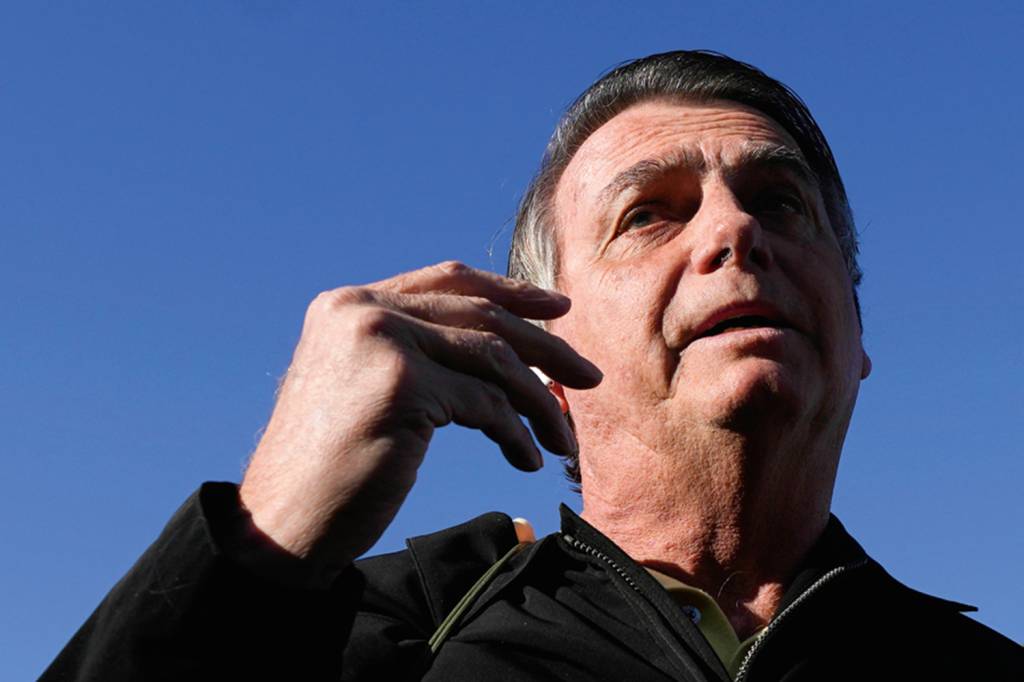 AP23180442653171.jpg ALVO - Jair Bolsonaro: acusado de golpe de Estado e mais três crimes